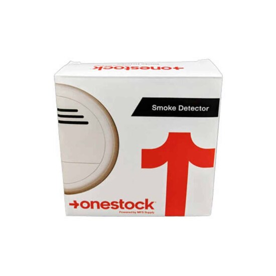 onestock® Battery Operated 4" Smoke Alarm | MFS Supply